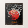 Basketball Your Name Jigsaw Puzzle