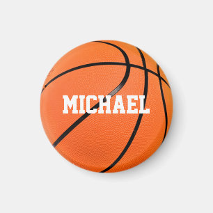 Basketball Your Name Magnet