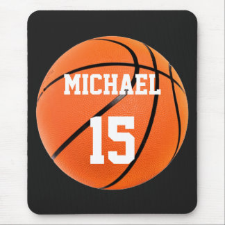 Basketball Your Name Mouse Pad