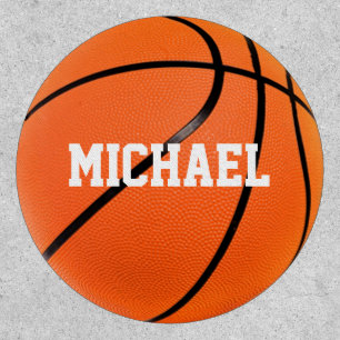 Basketball Your Name Patch