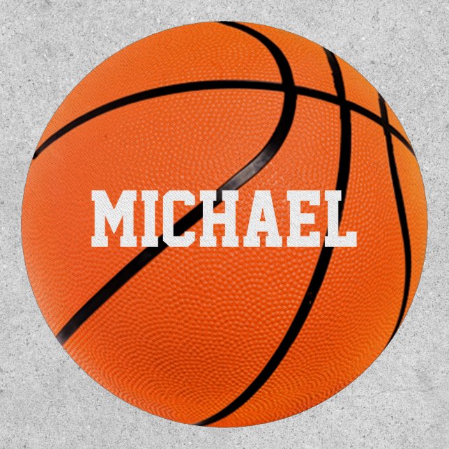 Basketball Your Name Patch (Front)