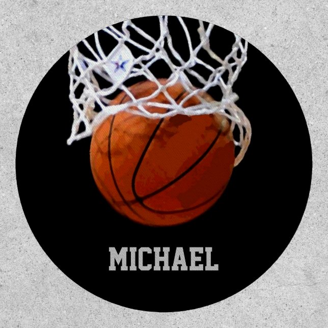 Basketball Your Name Patch (Front)