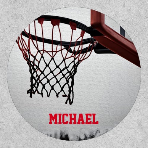 Basketball Your Name Patch