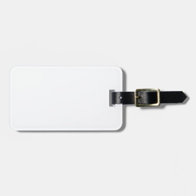 Basketball Your Name Personal Information Address  Luggage Tag (Front Horizontal)