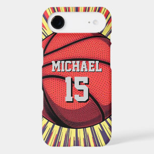 Basketball Your Name Pop Art iPhone 17 Air Case