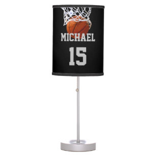 Basketball Your Name Table Lamp