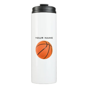 Basketball Your Name Thermal Tumbler