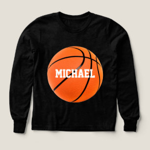 Basketball Your Name Tri-Blend Shirts