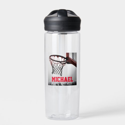 Basketball Your Name Water Bottle