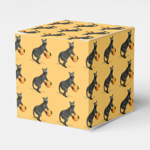 Basketballer Raccoon Favor Boxes
