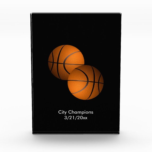 Basketballs Award (Front)