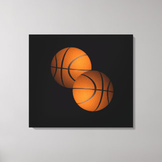 Basketballs Canvas Print