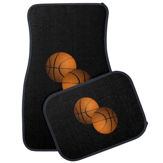 Basketballs Car Mat (Set)
