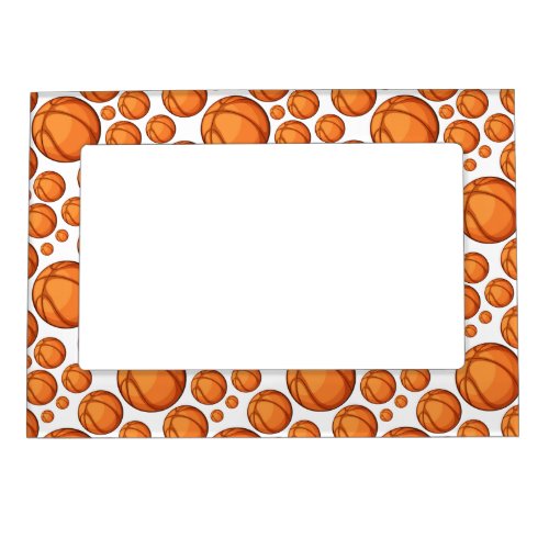 Basketballs Design Magnetic Frame