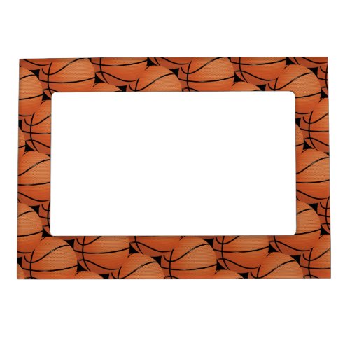 Basketballs Design Magnetic Photo Frame