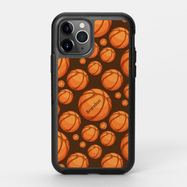 Basketballs Design Otterbox Phone Case