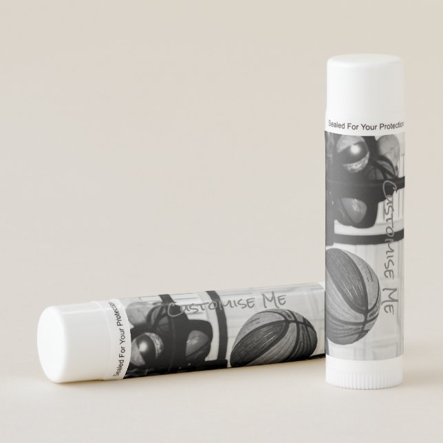 Basketballs Lip Balm (Front)