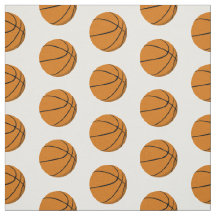 basketballs on any color background sports pattern