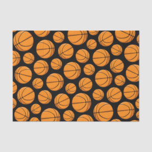 Basketballs Pattern Tissue Paper