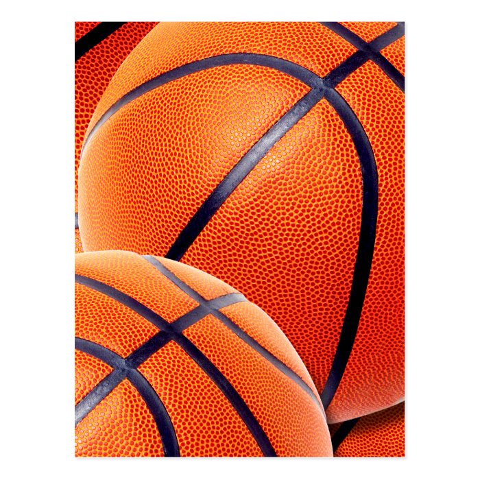 Basketballs Post Cards