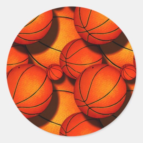 Basketballs Stickers