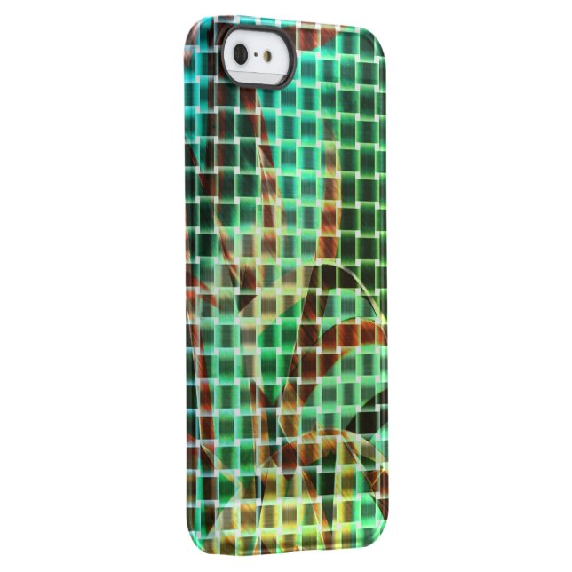 Baskets style of brown and green similar dry straw uncommon iPhone case (Back/Right)