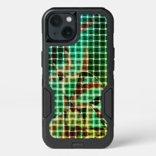 Baskets style of green brown resembles dry straw iPhone 13 case