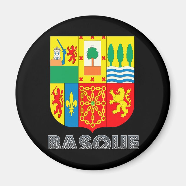 Basquan Emblem Magnet (Front)