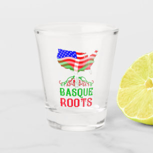 Basque American Roots   Shot Glass