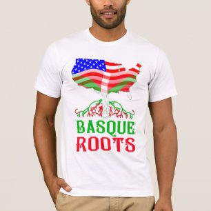 Basque American Roots T-Shirt