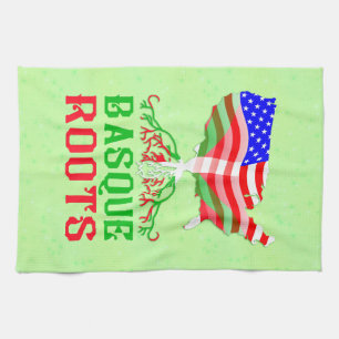 Basque American Roots Towel