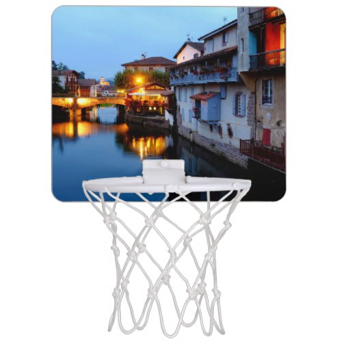 Basque architecture mini basketball hoop