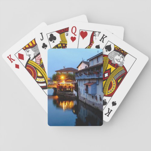 Basque architecture poker cards
