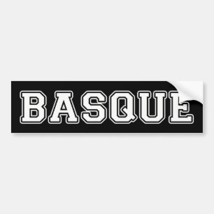 basque bumper sticker