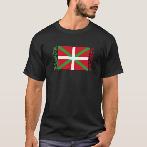 Basque Country and ikurria T_Shirt