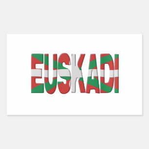 Basque Country - Basque flag Rectangular Sticker