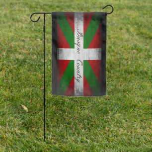 Basque Country Distressed Flag