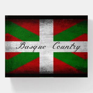 Basque Country Distressed Flag  Paperweight