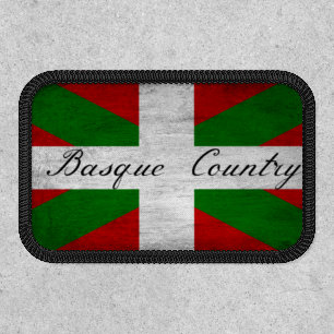 Basque Country Distressed Flag  Patch