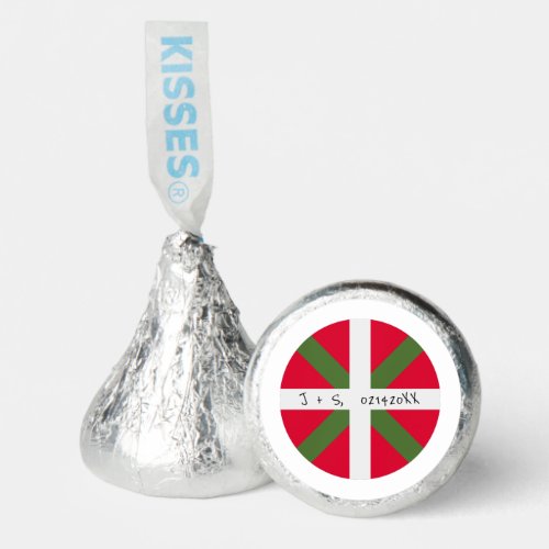 Basque Country Flag BTS Valentines Day Custom Hersheys Kisses