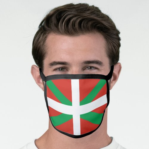 Basque Country Flag Face Mask
