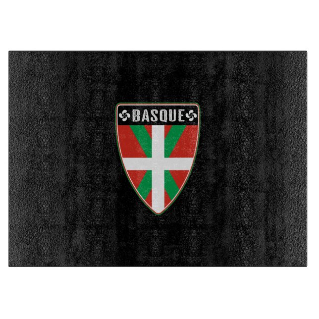 Basque Country Shield Cutting Board (Front)