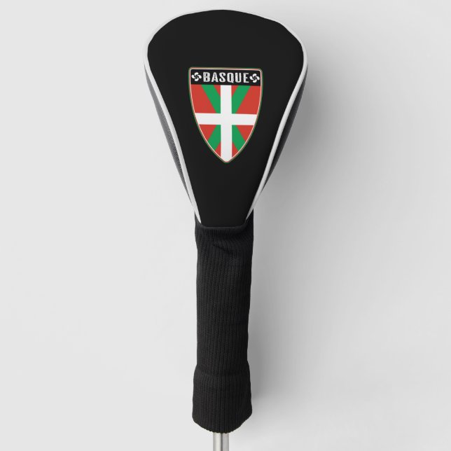 Basque Country Shield Golf Head Cover (Front)
