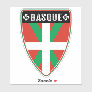 Basque Country Shield Sticker