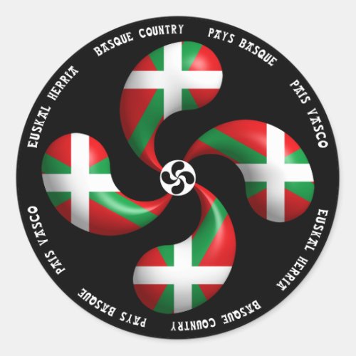 Basque Cross Sticker