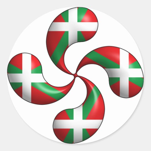 Basque Cross Sticker