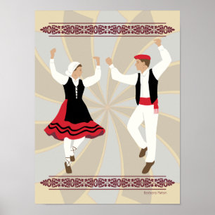 Basque Dancers Poster