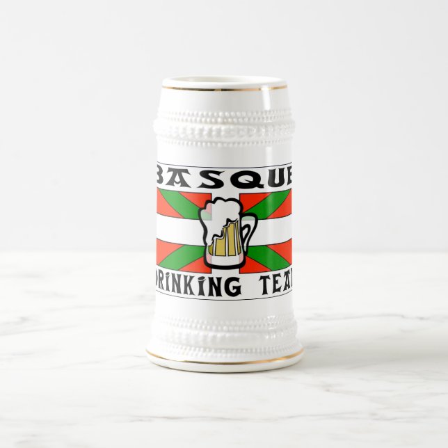 Basque Drinking Team Beer Stein (Center)
