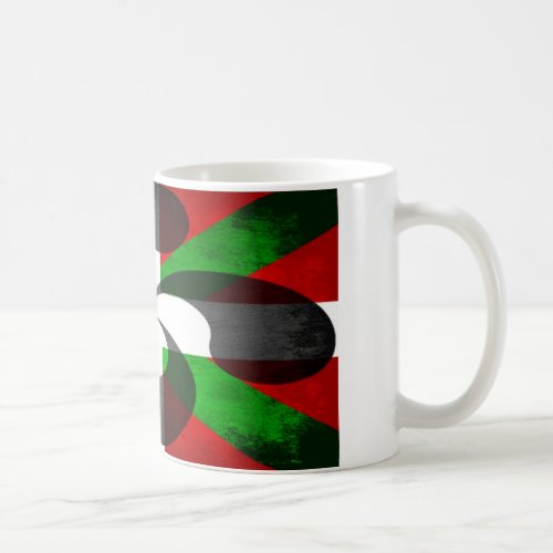 Basque Flag and Cross Coffee Mug