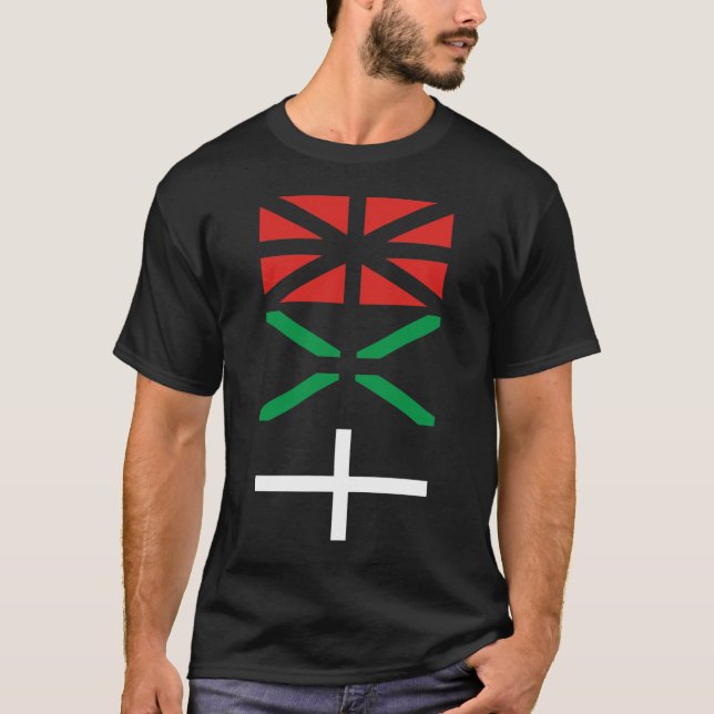 Basque flag design T-Shirt (Front)